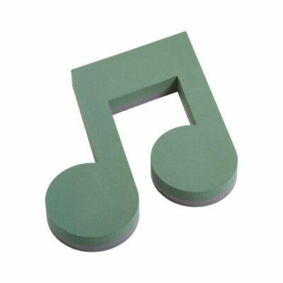 MUSICAL NOTE OASIS  FOAM FRAMES  Floral Funeral Memorial Hommage 