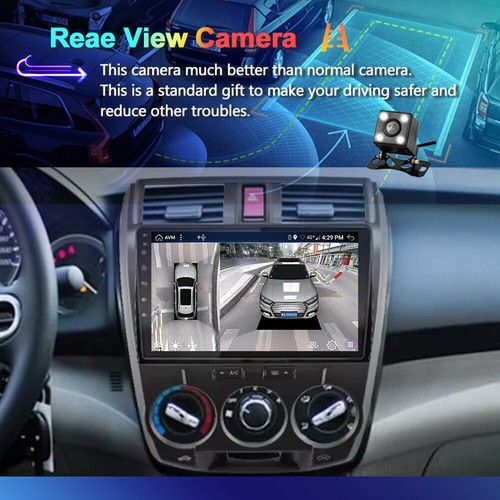 CarPlay Android 14 Auto Car Stereo Navi For Honda City 2008-2013 Head Unit 64GB - Picture 12 of 19