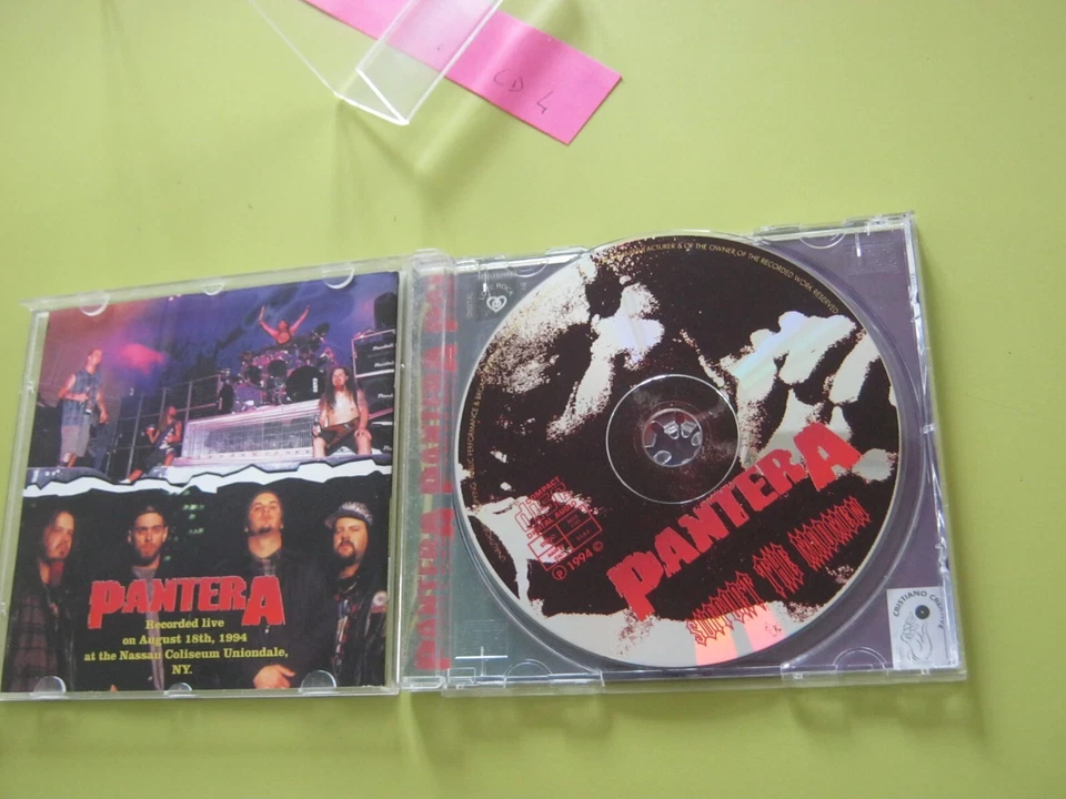 CD PANTERA SUPPORT THE MADNESS 1994 TBE - Photo 3/4