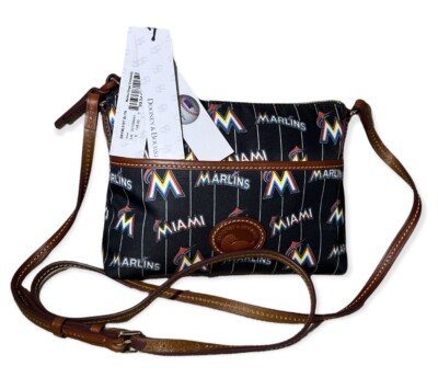 NWT Dooney & Bourke MLB Miami Marlins Ginger Crossbody Shoulder Bag MSRP $148