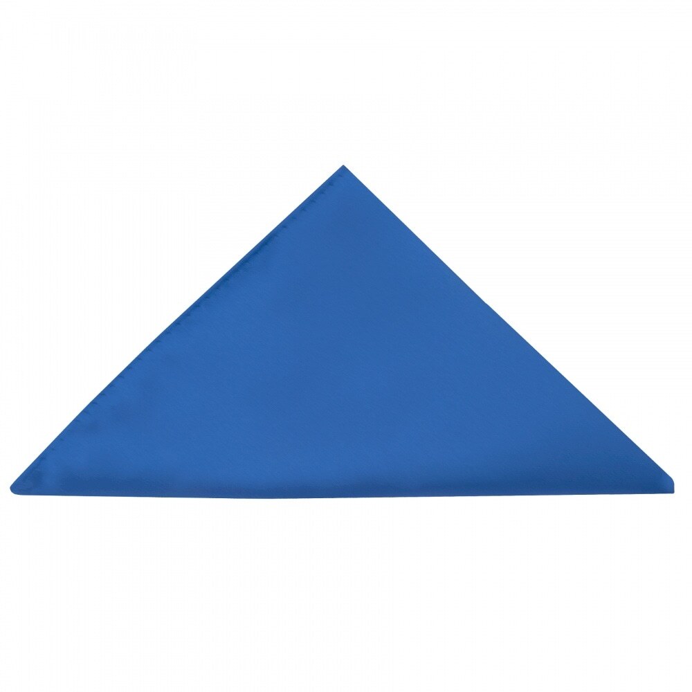 Electric Blue Pocket Square Wedding Christening Formal Prom Hanky Handkerchief