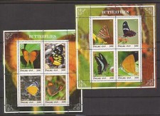 Butterfly _  2 Souvenir Sheets  _ MNH 