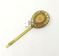 Michal Negrin Romantic hair pin clips hand made Crystals 45B