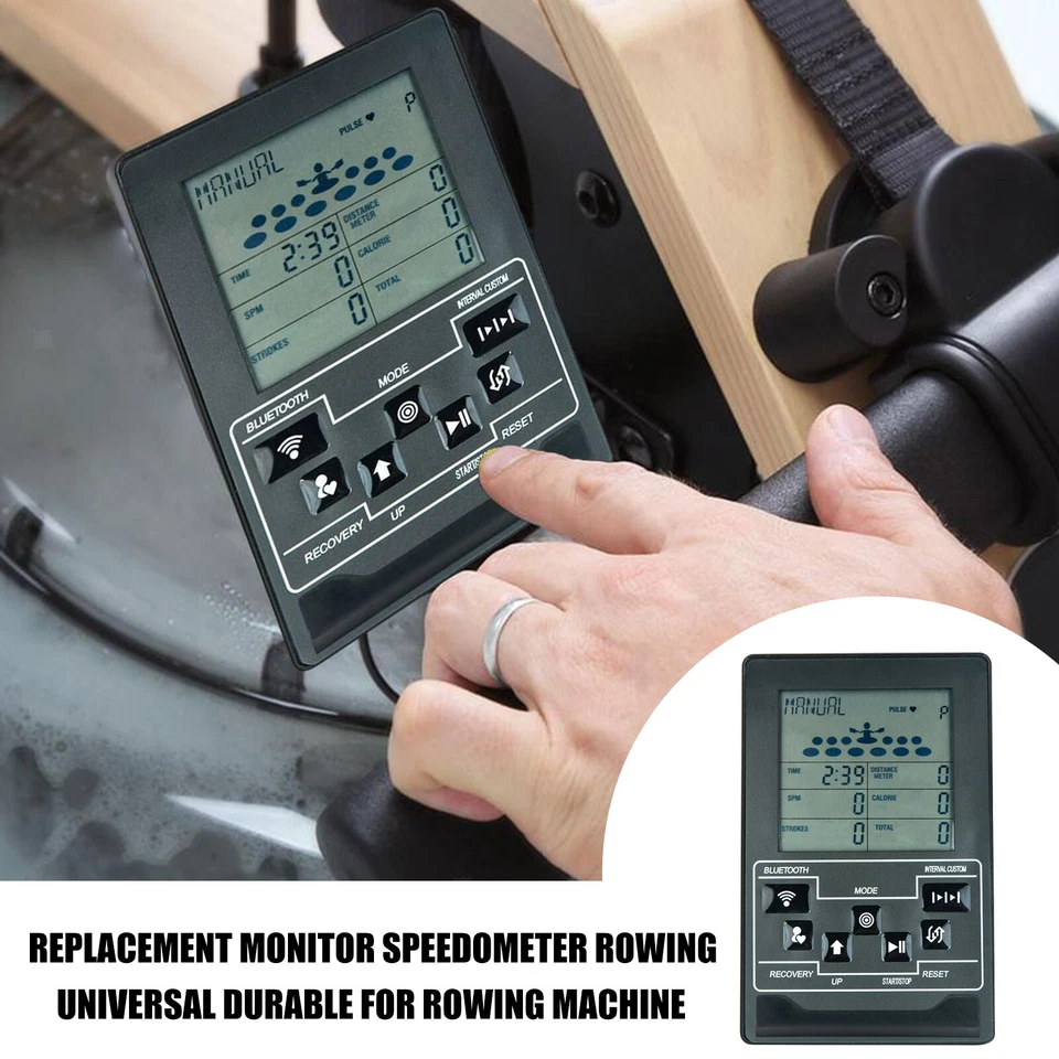 2023 Replacement Monitor Speedometer Rowing Universal Durable for Rowing Machine - Image 4 of 4