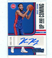 BRUCE BROWN 2018-19 Panini Contenders Up and Coming Rookie Auto Autograph /199