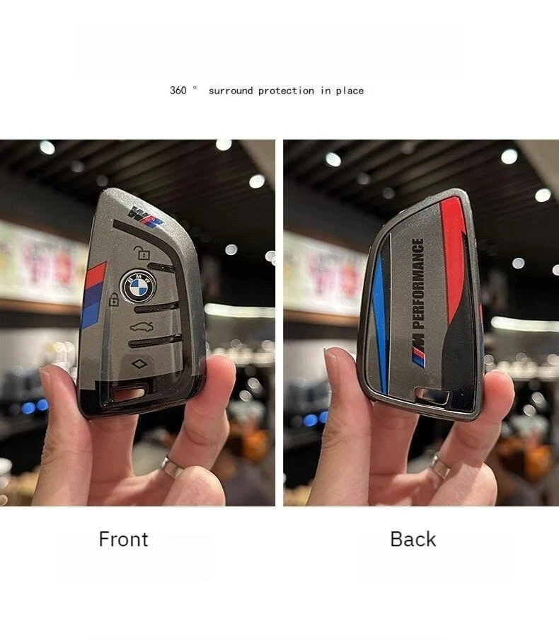 BMW X1 X3 X5 X6 Series 1 2 5 7 TPU Bear Soft Remote Key Fob Cover Case - Bild 4 von 4