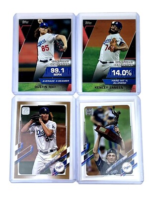 Los Angeles Dodgers 2021 Topps Series 2 Parallels - 4 - Card Lot