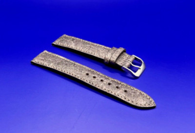 Uhrenarmband  % Vegan Happel ,,Cisano  20 mm Dunkelgrau, Kokos, Made in Germany
