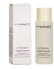 MAC Hyper Real Fresh Canvas Cleansing Oil 1 oz / 30 ml New in Box