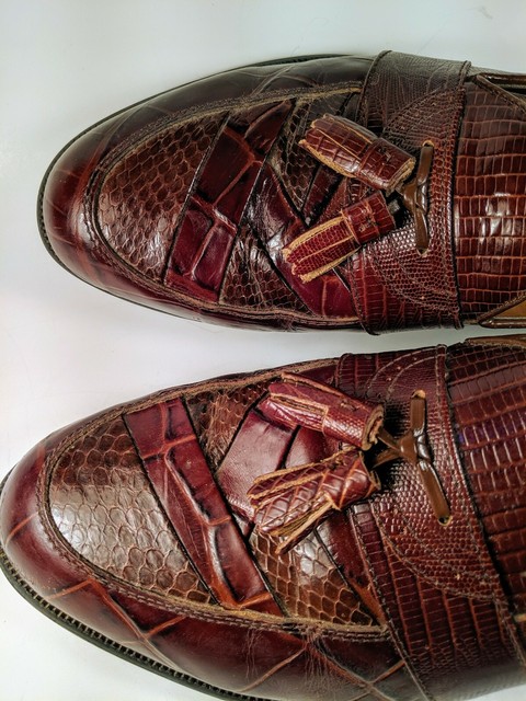 stacy adams shoes snakeskin
