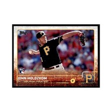 John Holdzkom Rookie 2015 Topps #581 Baseball Cards Baseball Card NM