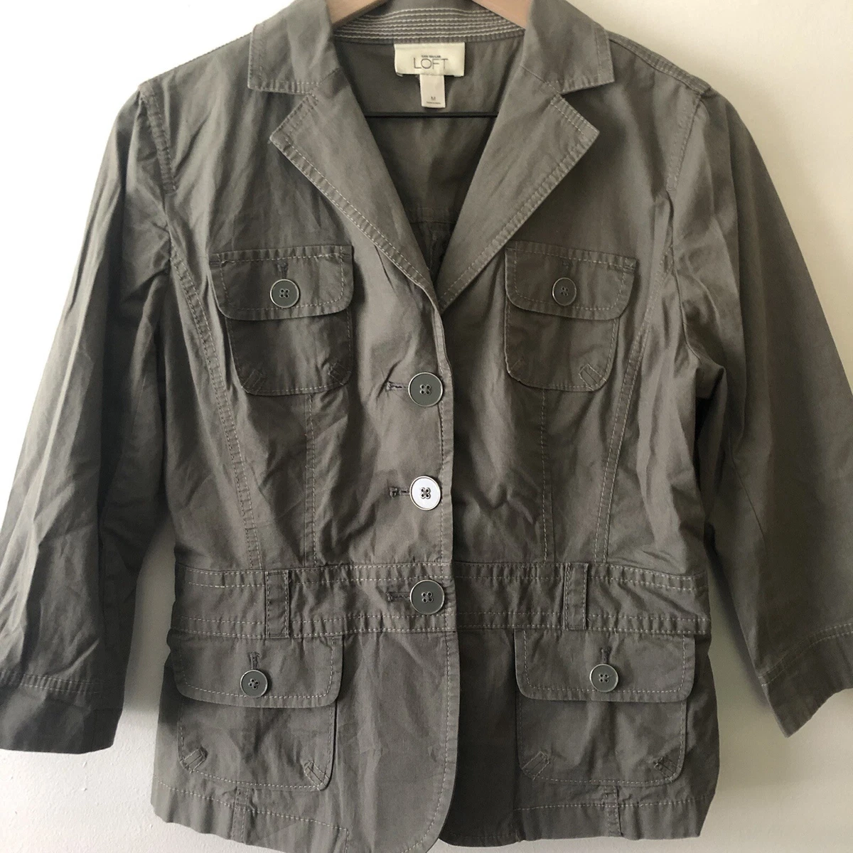 Ann taylor loft utility best sale jacket