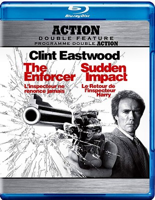 The Enforcer + Sudden Impact - Eastwood Dirty Harry Double Feature  - New BluRAY
