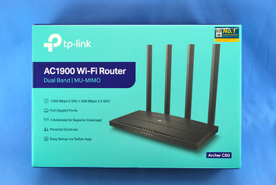 TP-Link Archer AC1900 Dual Band Wi-Fi Router - Open Box New FREE SHIPPING!!