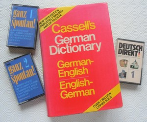 Cassell S German English Vice Versa Dictionary Worterbuch 1978 3 Cassettes 9780025229204 Ebay