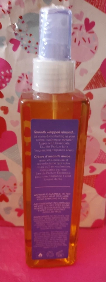 GAP ESSENTIALS ALMENDRA BATIDA CACHEMIRA CUERPO NIEBLA SPRAY PERFUME 8 OZ SELLADO NOS Foto 2 de 4