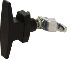 Made in USA 3-1/16" Long x 3" Wide x 7/8" High, T-Handle Latch with O-Lock Di...