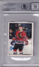BECKETT 10 1983-84 STEVE LARMER TOPPS STICKER