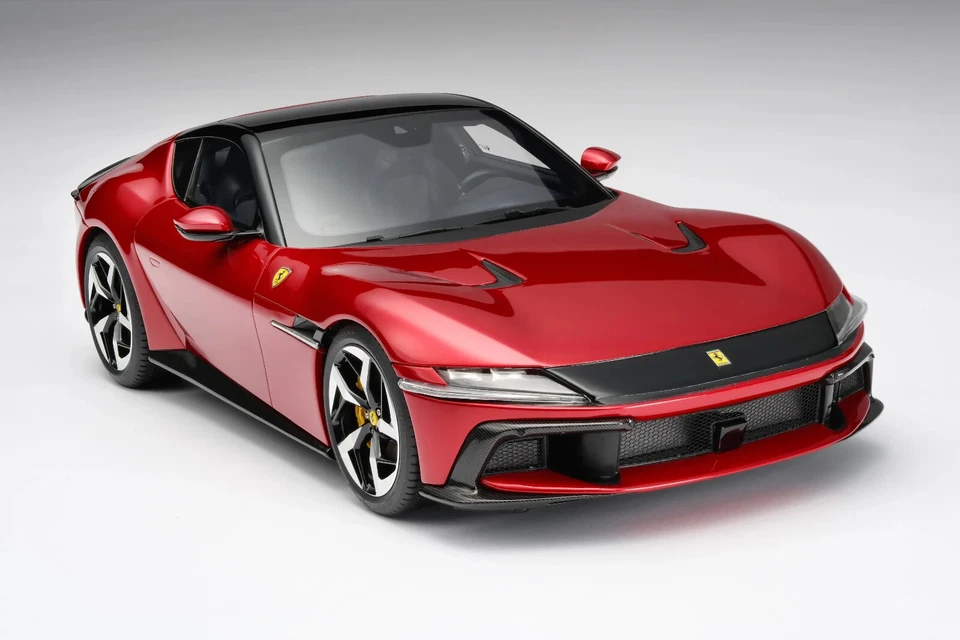 New Amalgam Ferrari 12 Cilindri 2024 1:18 Model Car Red M6305 KidBX - Image 2 of 4