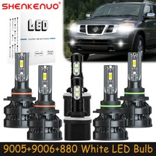 Per Nissan Armada 2005-2010 6X Lampadina Faro Led Hi Basso Fendinebbia Fendinebbia Z8