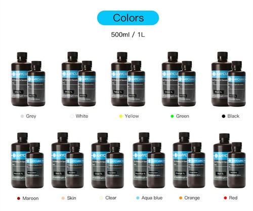 ANYCUBIC 405nm résine UV basique / résine à base de plantes pour imprimante 3D SLA LCD Photon S - Photo 13/14