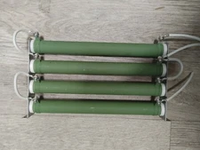 4pcs 1.5k Ohm 200w Fixed Type Ceramic Tubular Wire Wound Resistor -Free Shipping