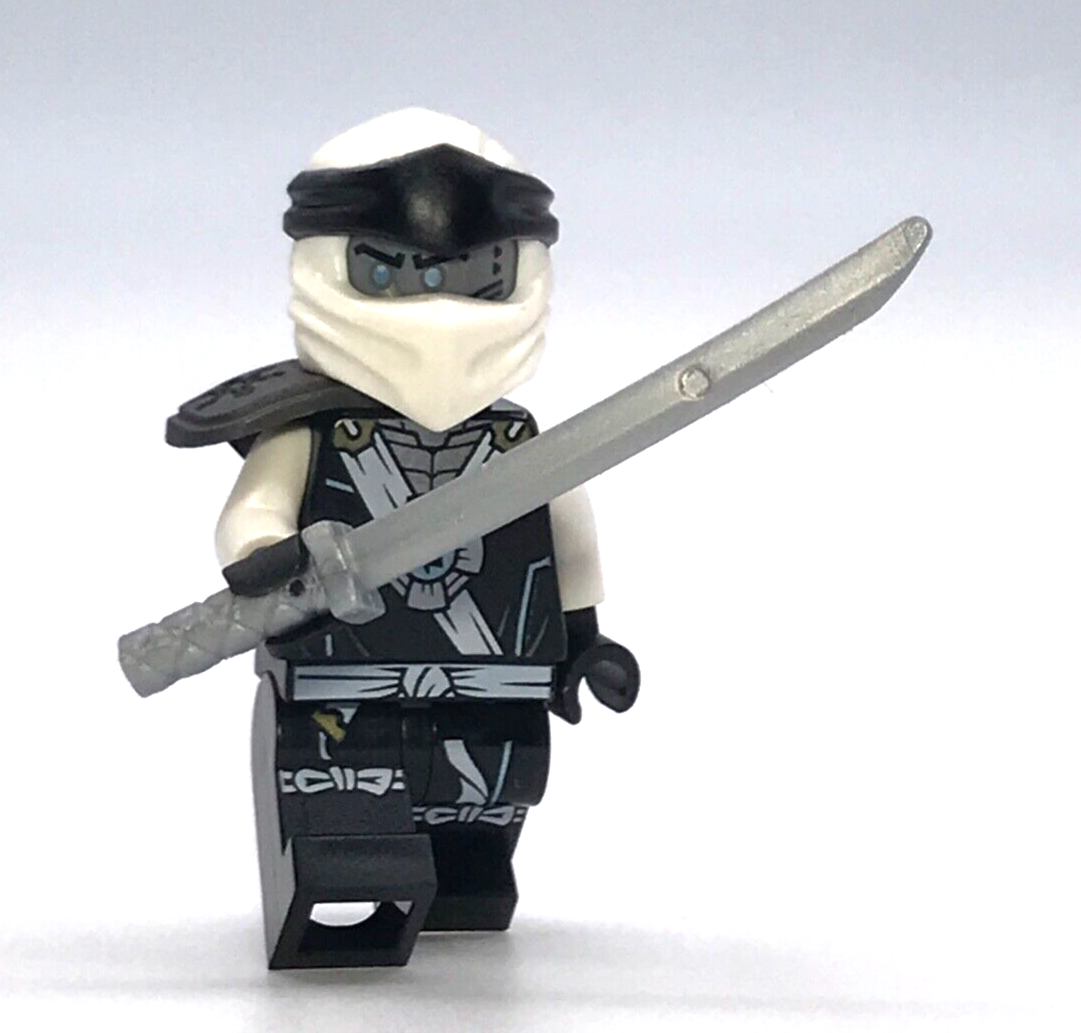 LEGO® NINJAGO Zane Minifigure, Legacy, Black Robe with weapons