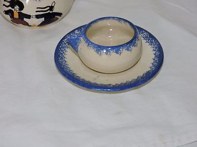 Groupe de bretons Robert MICHEAU-VERNEZ faïence Quimper - Objets divers