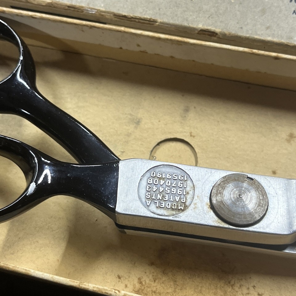 WISS Pinking Shears Model A Vintage Heavy Duty Professional Scissors w