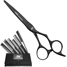NEW CBK Series JW Professional Haircutting Shear with Comb Kit