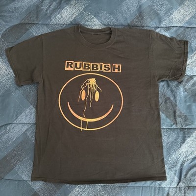 RUBBISH Damaged City Demo L T Shirt 2016 American Hardcore Punk Florida Oi! RARE