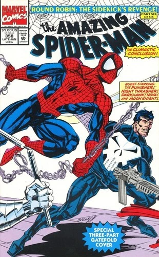 AMAZING SPIDER-MAN 358 VF/NM MARVEL COMICS 1991