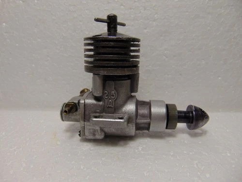 Compression MARZ 2.5cc Airplane Model cl Engine Soviet MAP 3 Diesel .15
