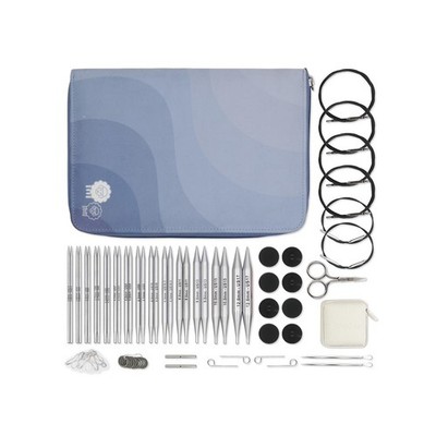 KnitPro Nova Grande Interchangeable Needle Set 5'' (13cm) | 14 US Sizes (2.5 t...