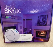 Bliss Lights Sky Lite LED Galaxy Star Projector Night Green Stars Blue Cloud