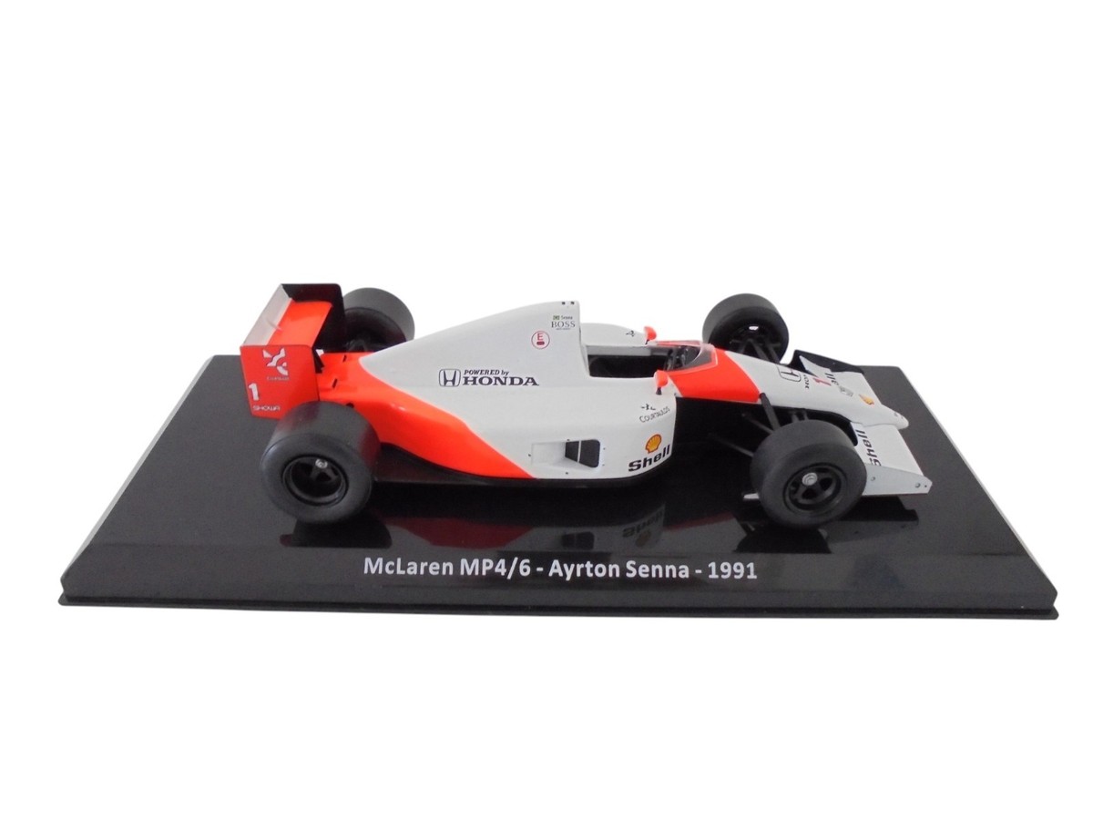 Formula 1 McLaren MP4/6 Ayrton Senna World Champion 1991 - 1:24