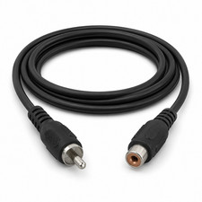 RCA Male to Female Composite Extension Video Cable - 6ft / 12ft / 25ft