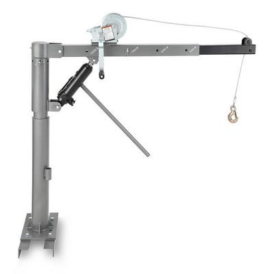 Truck Crane Hitch 1000lb Alloy Steel,Heavy-Duty Pickup Truck Hoist,Safe Lifting