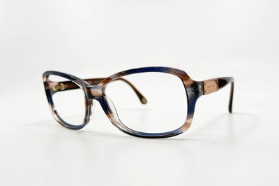 Michael Kors Brown Rose Gold Rectangular Glasses Claremont M2745S 57 16 125