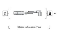 Magneti Marelli ZüNdleitungssatz 941318111163 FüR Audi Seat Skoda VW