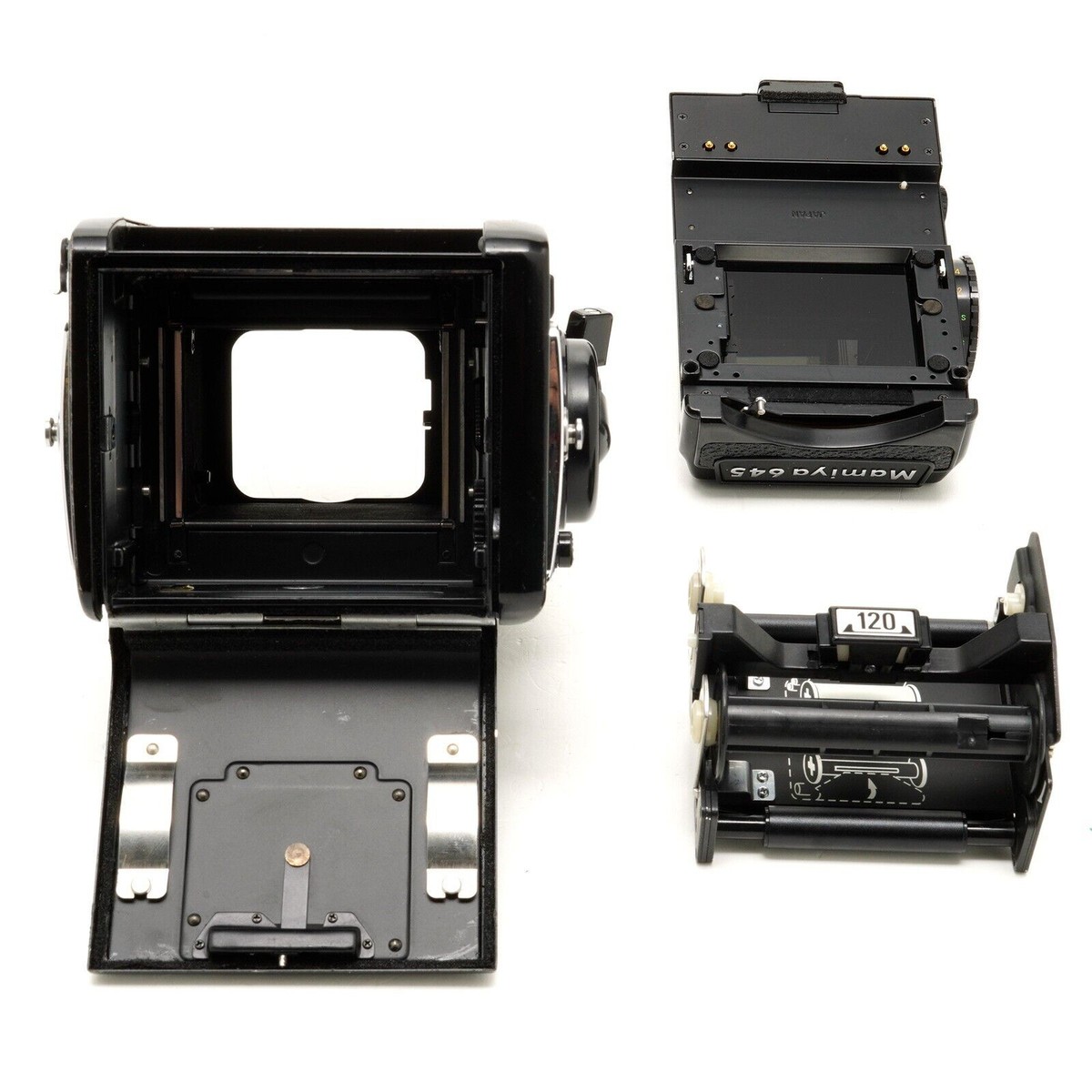 Mamiya M645 1000S Film Camera Sample Body w/120 Insert & PDS Mamiya M645 1000S Film Camera Sample Body w/120 Insert & PDS