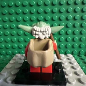 Lego Santa Yoda Christmas Holiday Star Wars minifigure 7958 Advent NICE