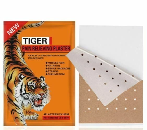Tiger Pain Balm Relief Plaster Patches 15 Packs = 60 patches  7x10cm Patches - image 3 of 4