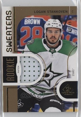 2024-25 SP Game Used Edition Rookie Sweaters 9/49 Logan Stankoven Patch RC 0il7