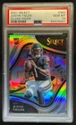 2021 Select Justin Fields RC Silver Prizm Rookie Field #350 Bears PSA 10