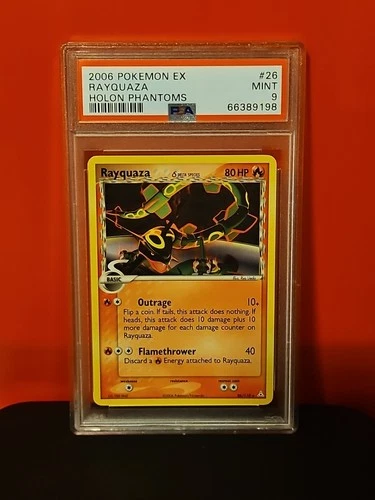 Rayquaza Delta Species Holon Phantoms 26/110 PSA 9