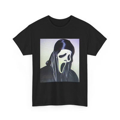 Ghostface Durag T-Shirt   Funny Hip-Hop Scream Meme Tee