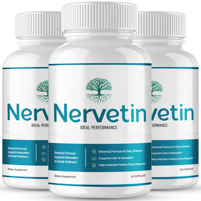 Nervetin Neuropathy Supplements, Official Nervetin Advanced Nerve (3 Pack)