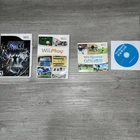 New ListingLot Of 4 Wii Games 2-Wii Sports, Wii Play, Star Wars