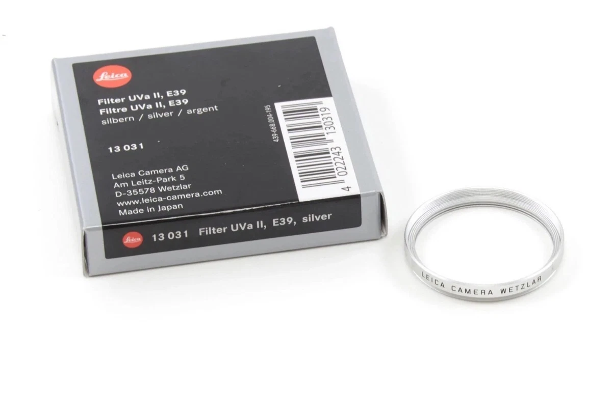 Leica Camera Lens Filters 39 mm Filter for sale | eBay